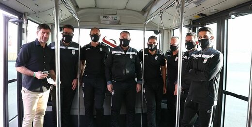 تیم ملی فوتبال عازم امارات شد/عکس