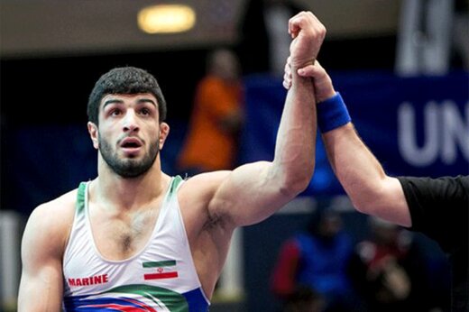 ببینید | لحظه اهدا مدال طلا به کامران قاسم‌پور