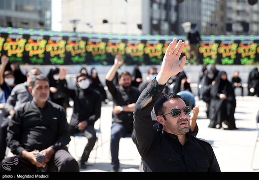 عزاداری ۲۸ صفر در میدان هفت‌تیر تهران