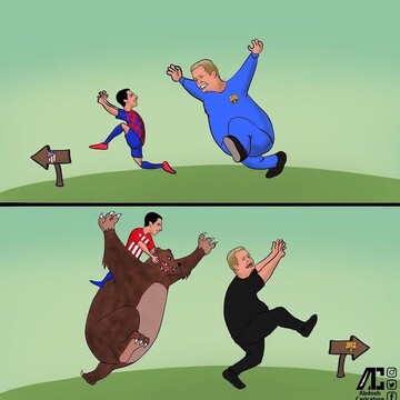 ببینید: سوارز انتقامش را از کومان گرفت!