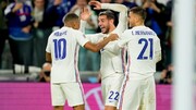 صعود دراماتیک فرانسه به فینال لیگ‌ملت‌های اروپا