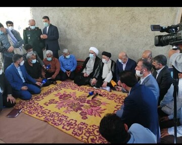 حضور رییسی در بین کشاورزان و نخلداران دشتستانی