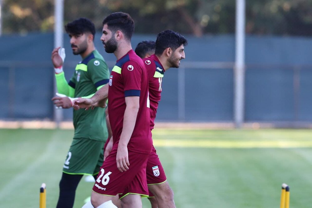 تمرین تیم‌ملی فوتبال ایران بعد از پیروزی بر امارات/عکس