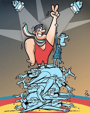 ببینید کشتی گیران ایرانی با حریفان چه کردند!