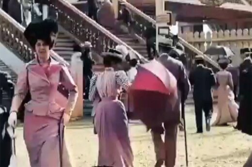 ببینید | فیلمی رنگی‌شده و جالب از پاریس در سال ۱۹۰۰ 