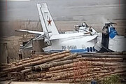 ببینید | سقوط مرگبار هواپیما در روسیه با ۲۰ کشته