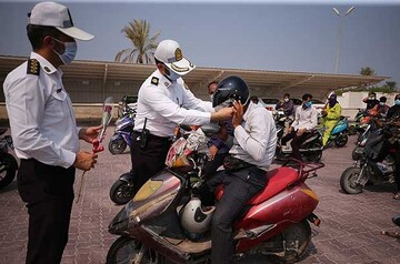 برگزاری همایش موتوسواران قانونمند در جزیره  کیش