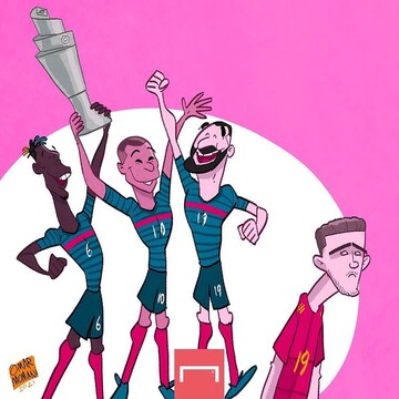 ببینید خروس‌ها اروپا را فتح کردند!