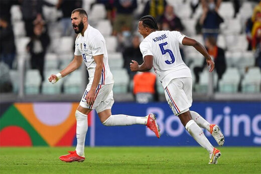 ببینید | گل کریم‌بنزما به اسپانیا با یک شلیک دیدنی