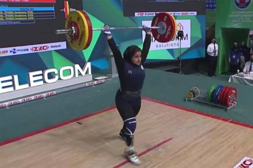چرا موفق‌ترین دختر وزنه‌بردار ایران روی سکو اشک می‌ریخت؟