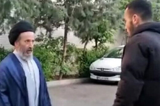 ببینید | روایت پدر و پسر از کلیپ ساختگی سیلی به یک روحانی