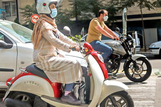 ببینید | توضیح رئیس پلیس راهور درباره قانون منع موتورسواری زنان