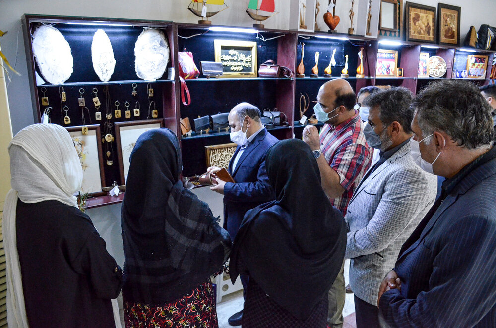 برپایی نمایشگاه صنایع دستی در  موزه آبادان