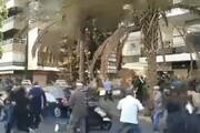 ببینید | ناآرامی در بیروت؛ تیراندازی هولناک به معترضان لبنانی