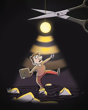 لطفا چراغ اینترنت رو خاموش نکنید!