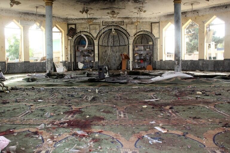 ببینید | جزئیات تکان‌دهنده از انفجار مسجد قندهار افغانستان