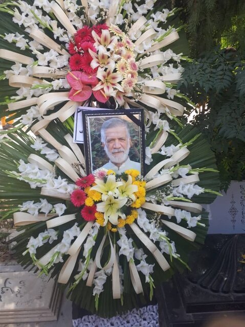 خاکسپاری رحیم رحیمی‌پور در بهشت زهرا/ عکس 