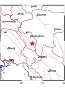 خسارتی از زلزله گندمان شهرستان بروجن  گزارش نشده است
