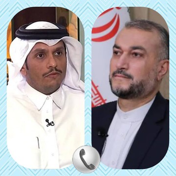 گفتگوی تلفنی امیرعبداللهیان با همتای قطری 