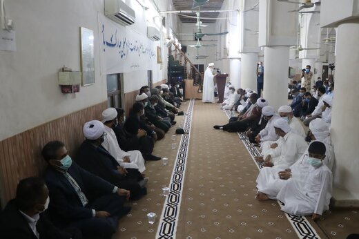 آیین بزرگداشت هفته وحدت در مسجد جامع قشم برگزار شد