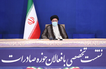 دیدار جمعی از صادرکنندگان با رئیس جمهور