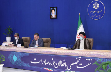 دیدار جمعی از صادرکنندگان با رئیس جمهور