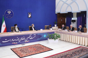 دیدار جمعی از صادرکنندگان با رئیس جمهور