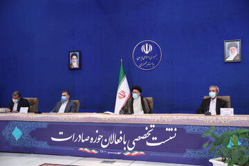 دیدار جمعی از صادرکنندگان با رئیس جمهور