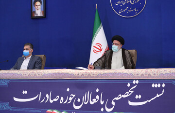 دیدار جمعی از صادرکنندگان با رئیس جمهور
