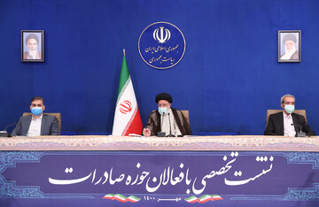 دیدار جمعی از صادرکنندگان با رئیس جمهور