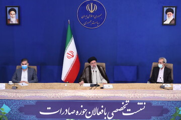 دیدار جمعی از صادرکنندگان با رئیس جمهور