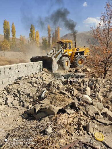 آزادسازی ۵۰ هکتار از اراضی کشاورزی بخش آسارا شهرستان کرج