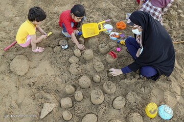 تصاویر | جشنواره نگاره‌های ماسه‌ای - بوشهر
