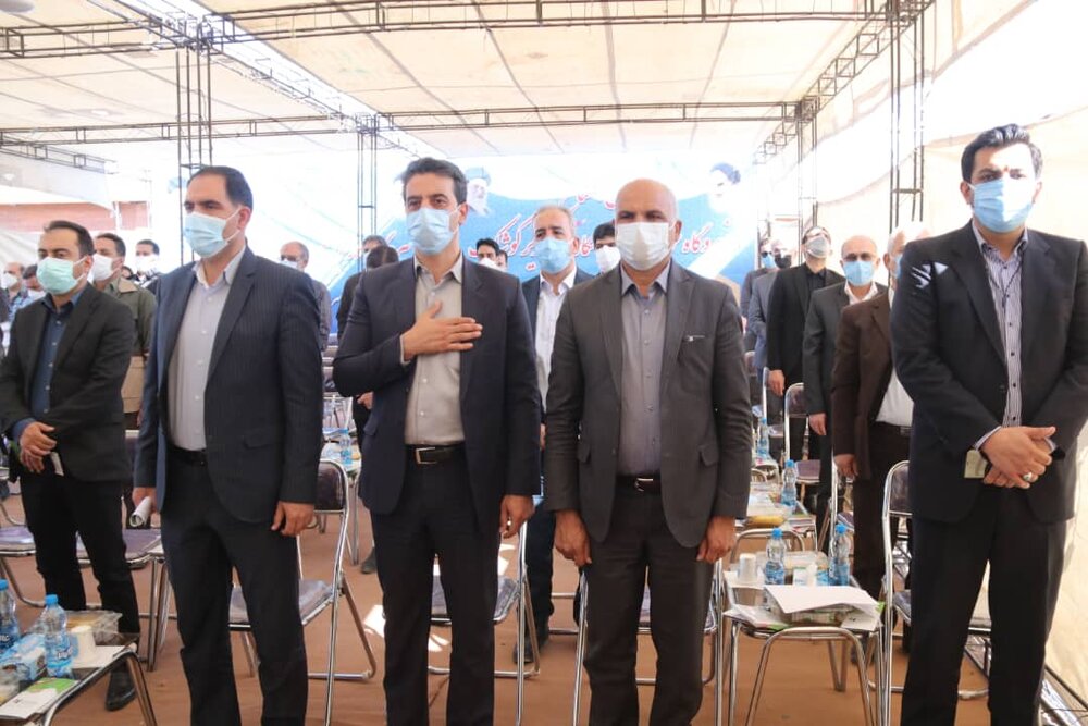 گزارش تصویری بهره‌برداری از نیروگاه ۱۰ مگاواتی غدیر کوشک