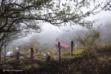 زیبایی خیره کننده روستای شاه می‌لرزان استان گیلان