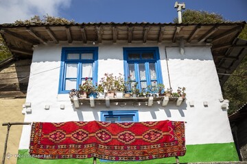زیبایی خیره کننده روستای شاه می‌لرزان استان گیلان