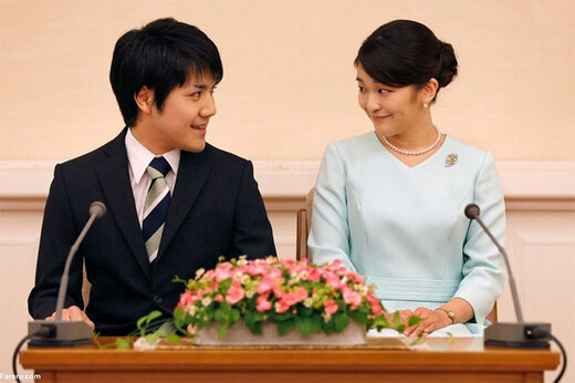 ببینید | ازدواج ججالی دختر ولیعهد ژاپن با یک «غیرنجیب‌زاده»