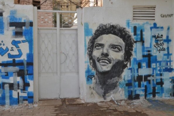 تاثیر هنرمندان بر انقلاب سودان / عکس
