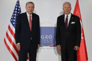 تصاویر | دیدار ویژه بایدن و اردوغان پشت درهای بسته
