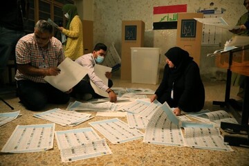 پایان شمارش دستی آرای انتخابات عراق/ اعتراض ائتلاف الفتح به دخالت نماینده سازمان ملل 
