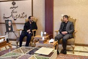 دیدار استاندار البرز با نماینده مردم کرج در مجلس شورای اسلامی