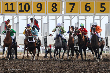 تصاویر | تورنمنت پایانی کورس پاییزه اسب دوانی آق قلا 