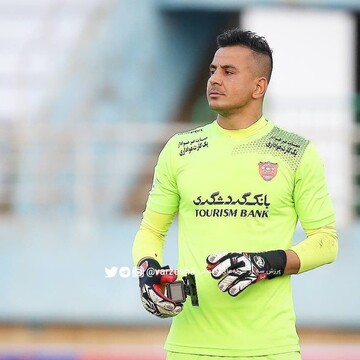 تصاویر | واکنش عجیب دروازه‌بان پرسپولیس به دوربین گوپرو