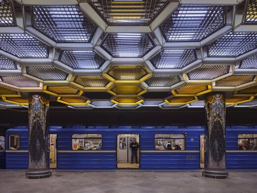 تصاویر | ایستگاه‌های مترو در دوران شوروی