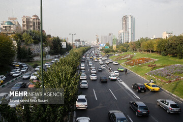 روزهای پر ترافیک شهر تهران