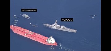 اولین تصاویر از برخورد سپاه پاسداران با ناوهای جنگی آمریکایی