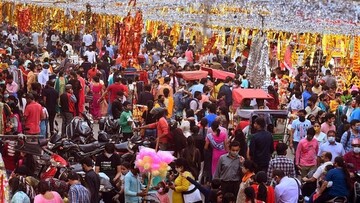 جشن نور در هند زیر سایه کرونا و آلودگی هوا