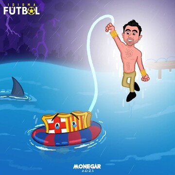 ببینید ناجی بارسلونا رسید!