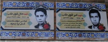 پیکر مادر شهیدان تقوی طلب در گلزار شهدای همدان آرام گرفت
