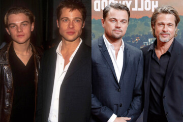 تصاویر | فریم‌های دیدنی از عکس‌های جوانی و فعلی چهره‌های سرشناس هالیوود